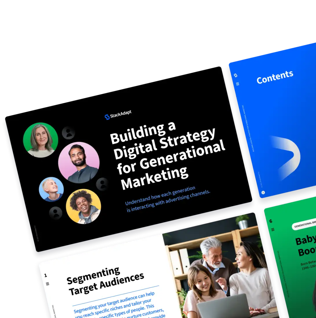 Cover design for guide to generational marketing