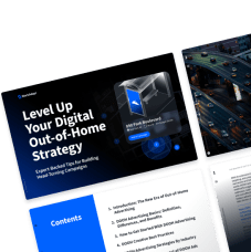 Cover of StackAdapt's guide to digital out-of-home advertising strategies.