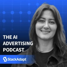 Cover of the AI Advertising Podcast with Amelie Moritz