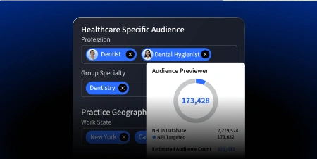 NPI targeting and measurement solution