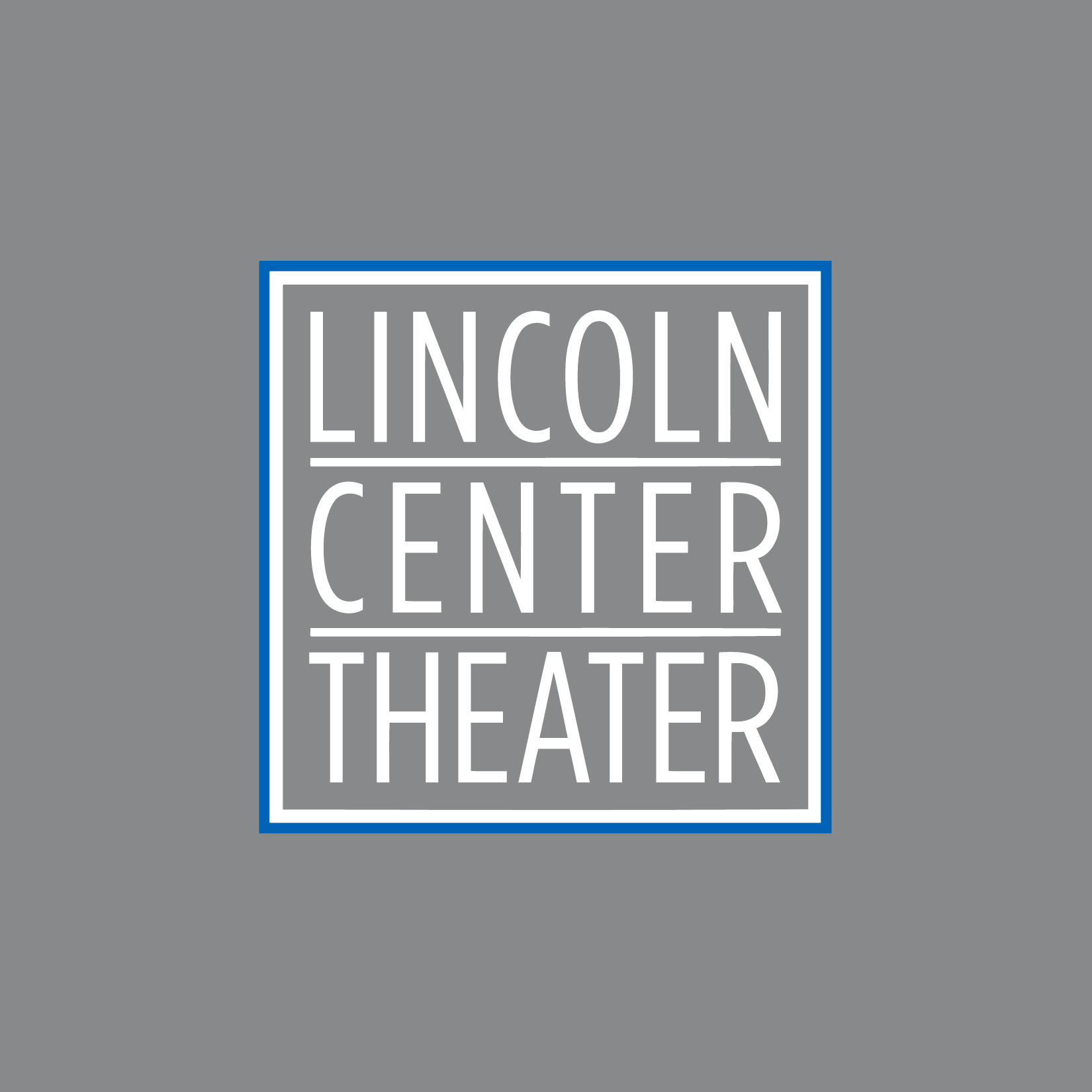 Lincoln Center Theater logo on grey background