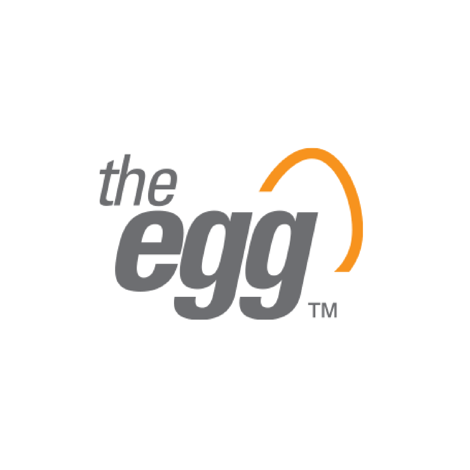 The Egg logo on white background
