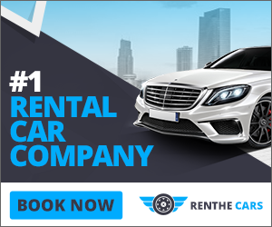 Example of an ad for a car rental company