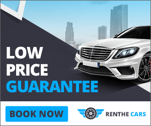 Example of a car rental ad