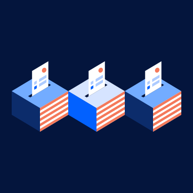 Illustrative graphic of a ballot box