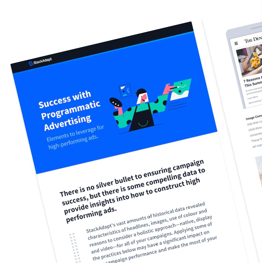 Illustrative graphic of the cover for "Creative Best Practices" guide