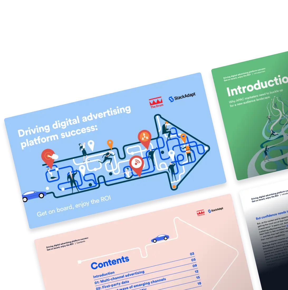 Cover of the Driving Digital Advertising Platform Success report
